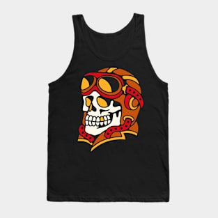 Skull pilot Tank Top